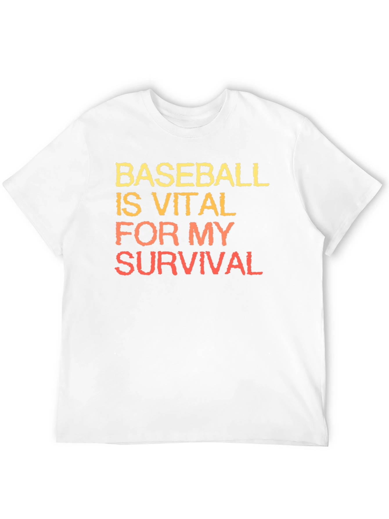 Baseball is Vital T-Shirt - Black