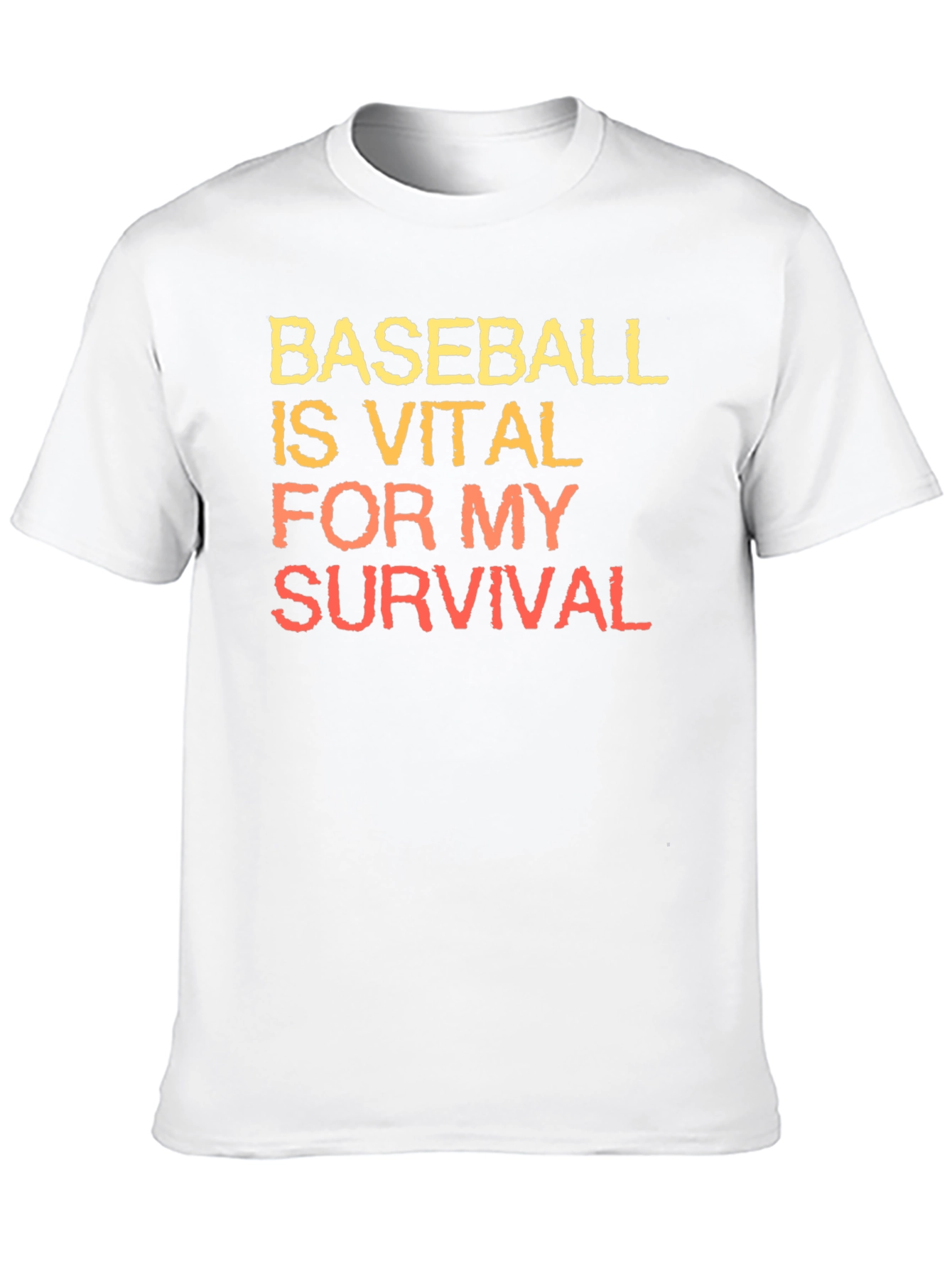 Baseball is Vital T-Shirt - Black