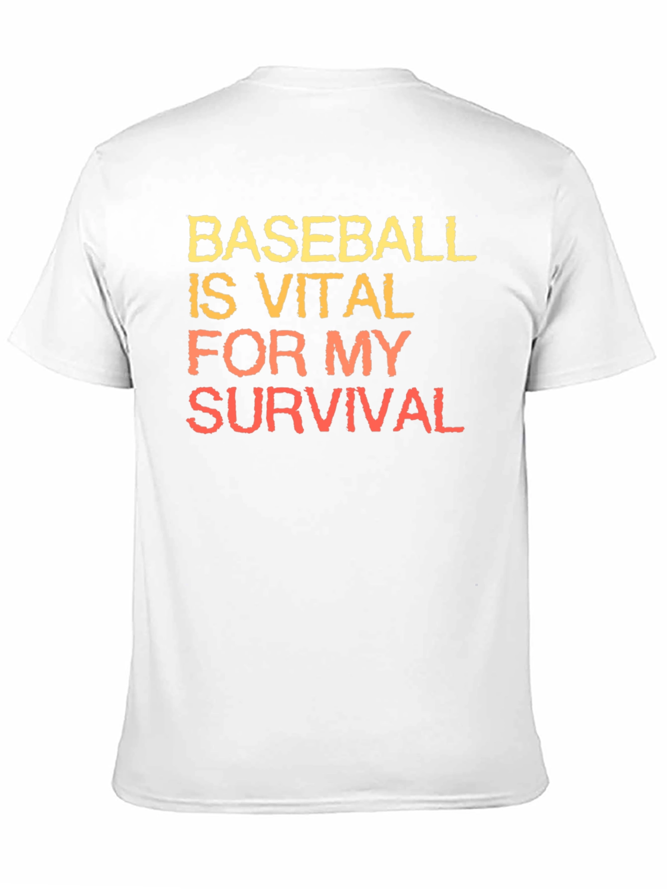 Baseball is Vital T-Shirt - Black