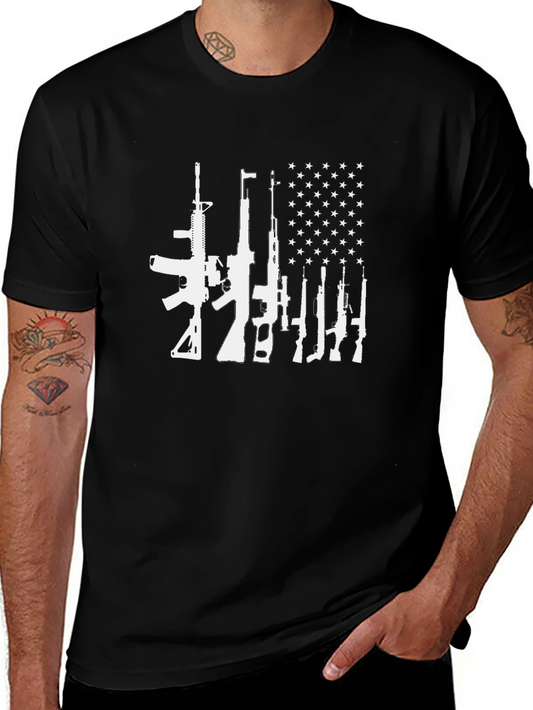American Flag Gun Rights T-Shirt