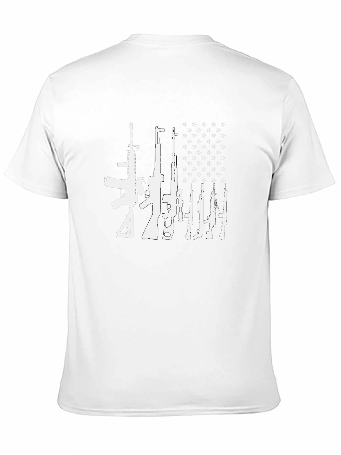 American Flag Gun Rights T-Shirt