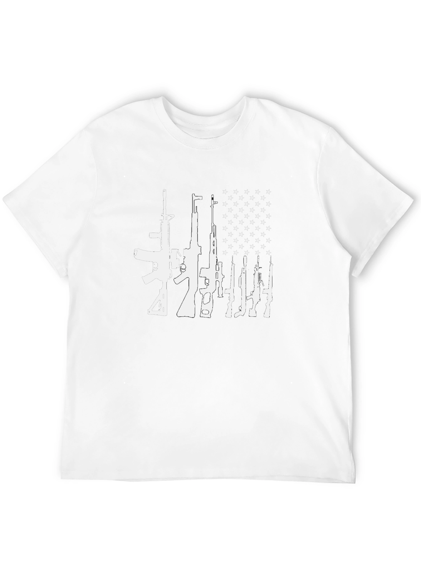 American Flag Gun Rights T-Shirt