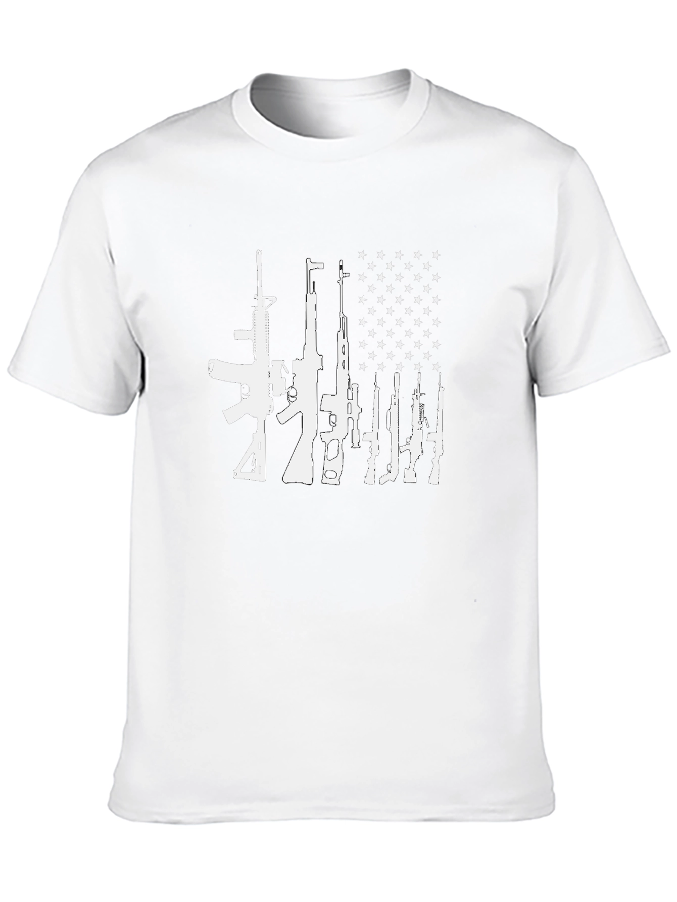 American Flag Gun Rights T-Shirt