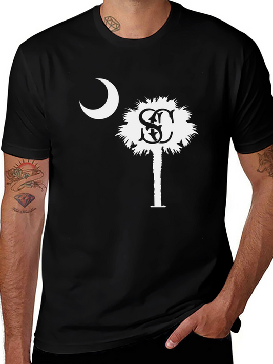 South Carolina Palmetto Moon Graphic T-Shirt