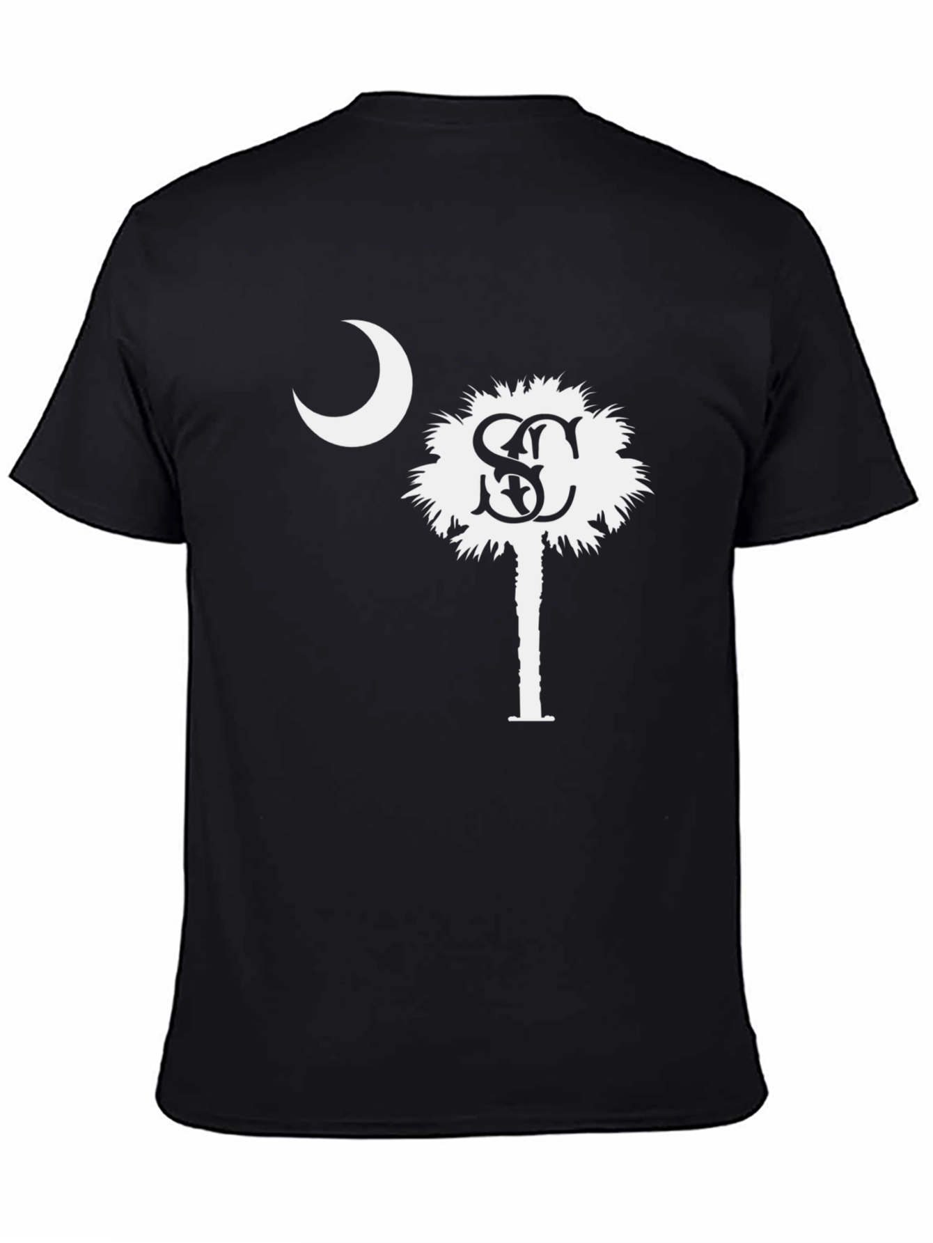 South Carolina Palmetto Moon Graphic T-Shirt