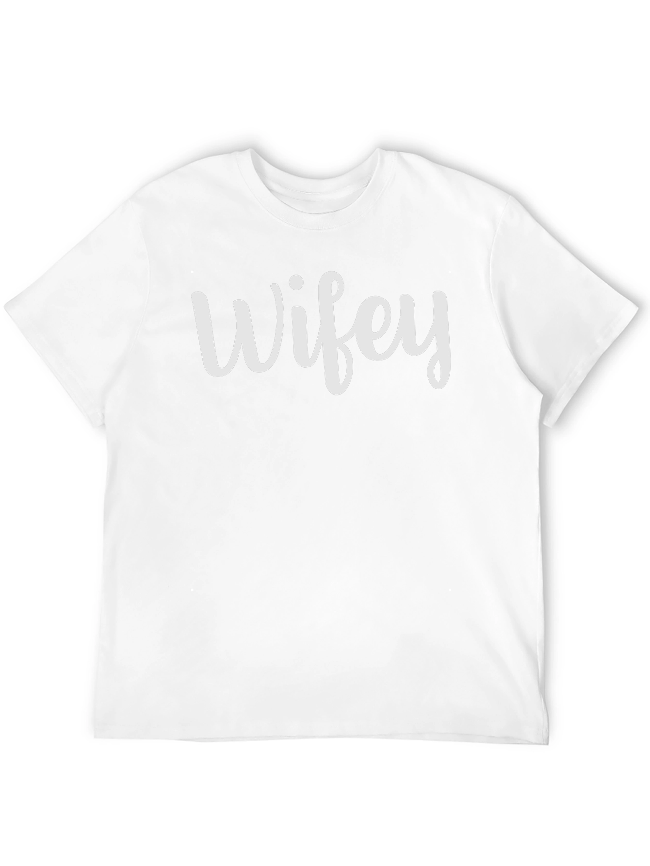 Wifey Graphic T-Shirt - Casual Black Tee