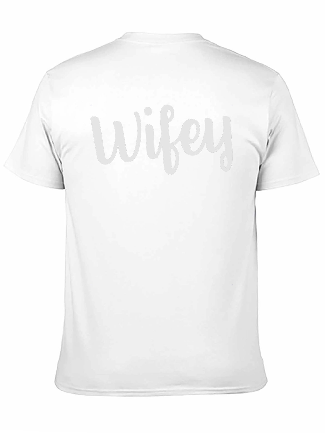 Wifey Graphic T-Shirt - Casual Black Tee