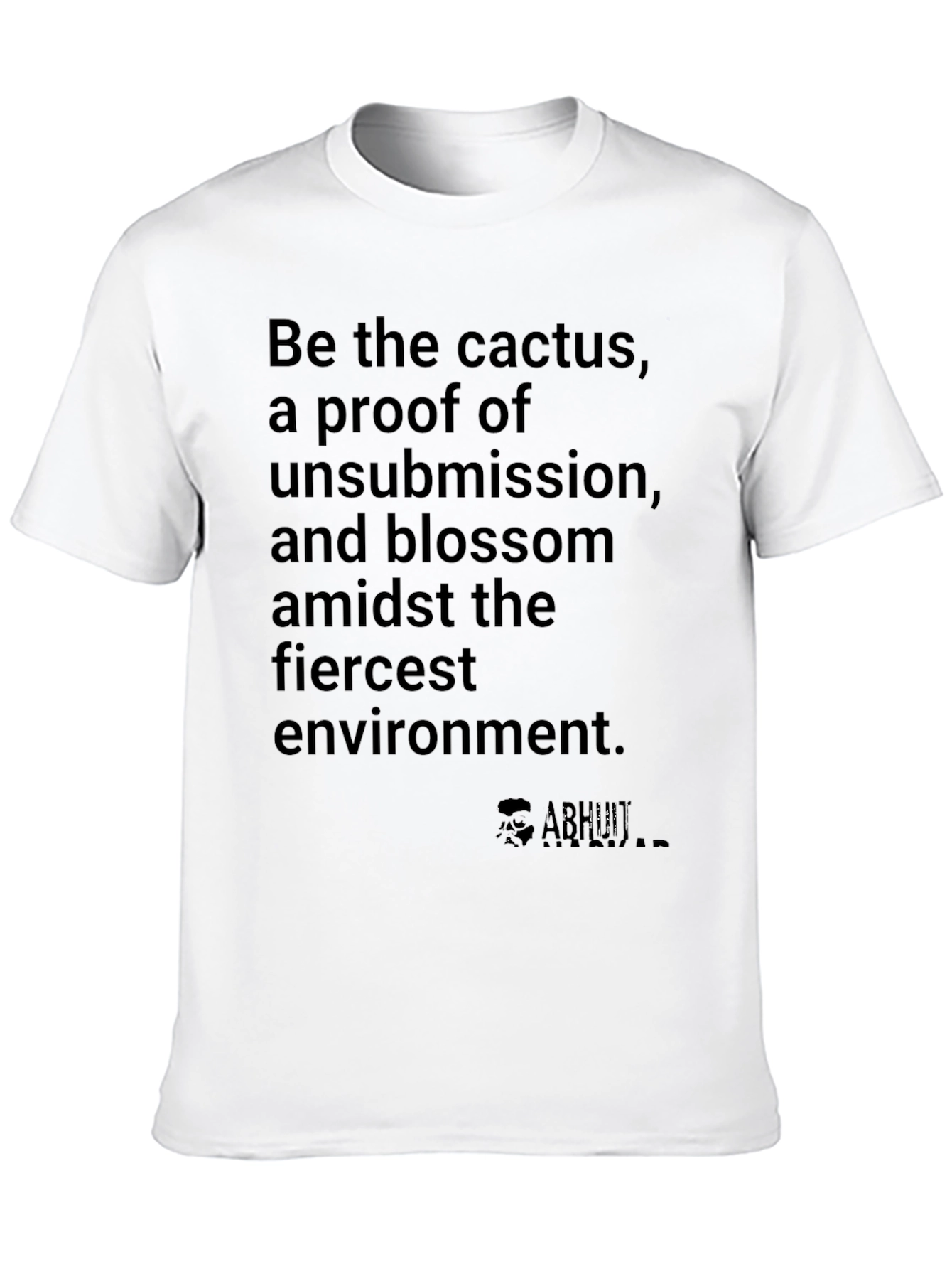 Resilient Cactus Blossom T-Shirt - Embrace the Fierce!