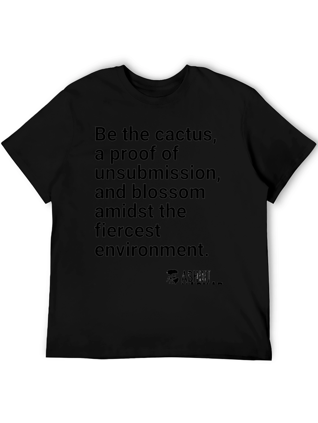 Resilient Cactus Blossom T-Shirt - Embrace the Fierce!