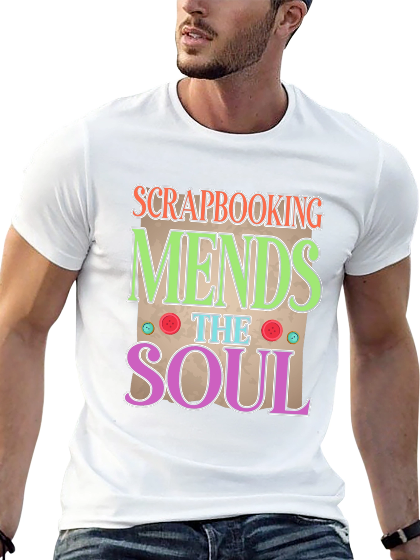 Scrapbooking Mends the Soul Graphic Tee
