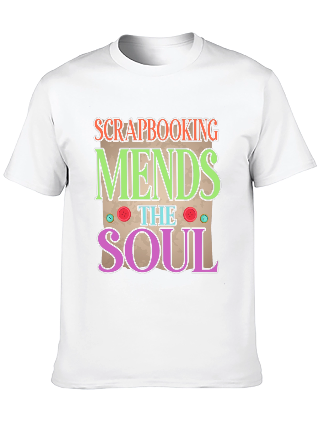 Scrapbooking Mends the Soul Graphic Tee