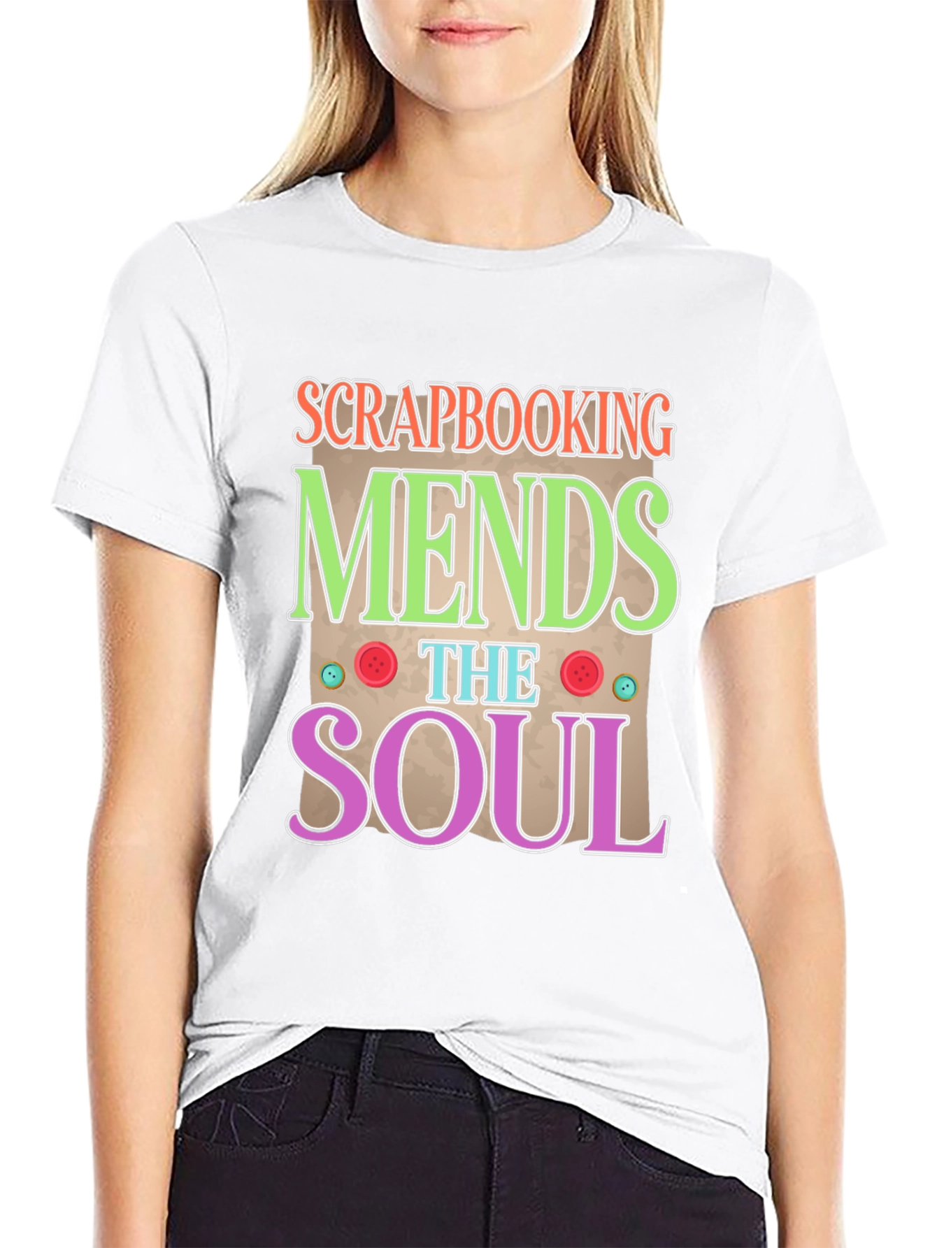 Scrapbooking Mends the Soul Graphic Tee