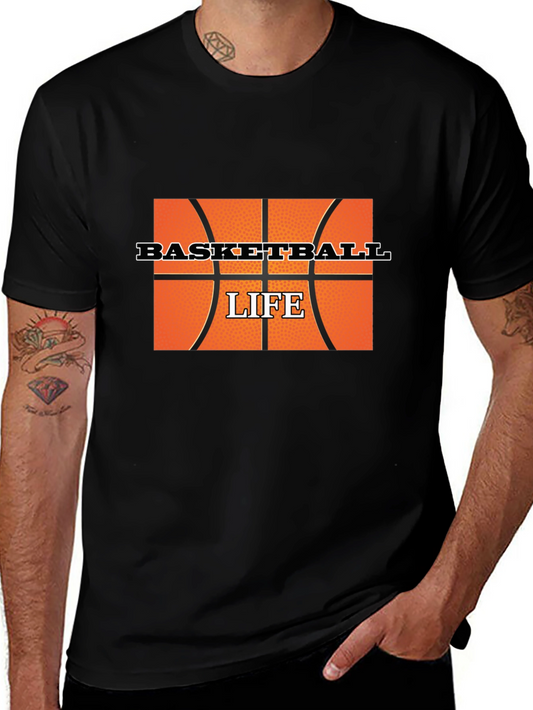 Basketball Life Graphic T-Shirt