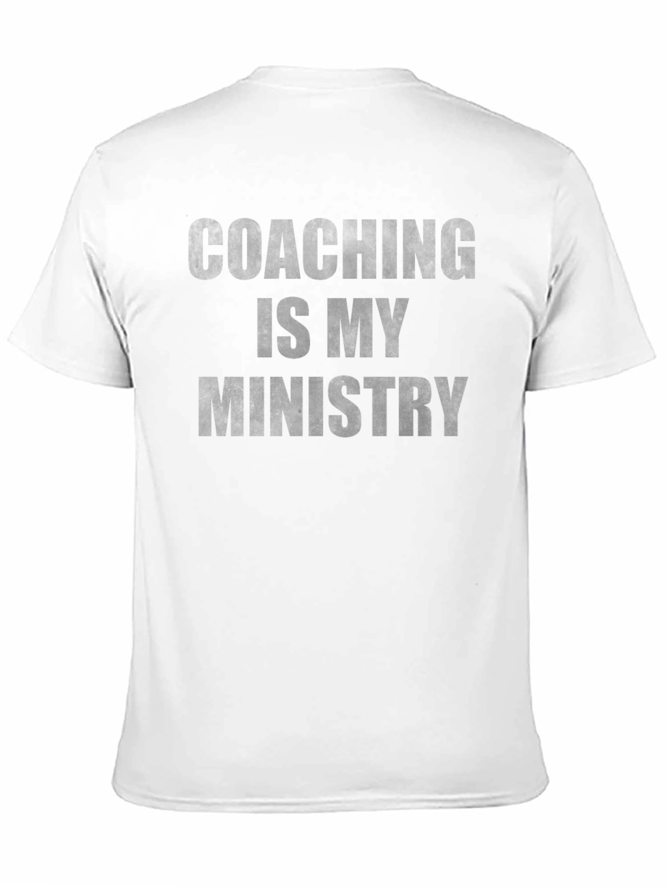 Coaching Is My Ministry T-Shirt - Black
