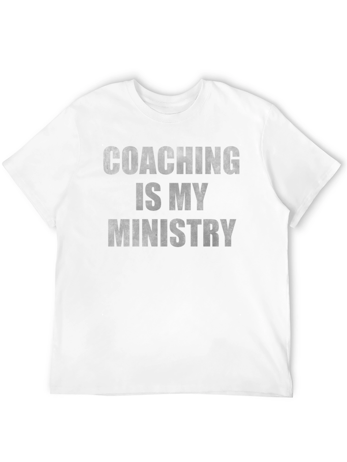 Coaching Is My Ministry T-Shirt - Black