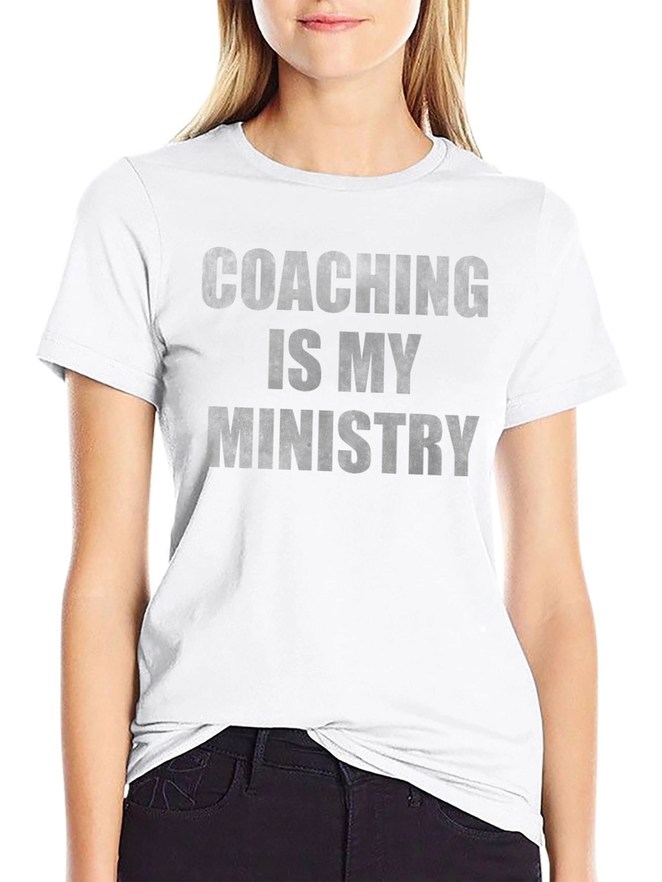 Coaching Is My Ministry T-Shirt - Black