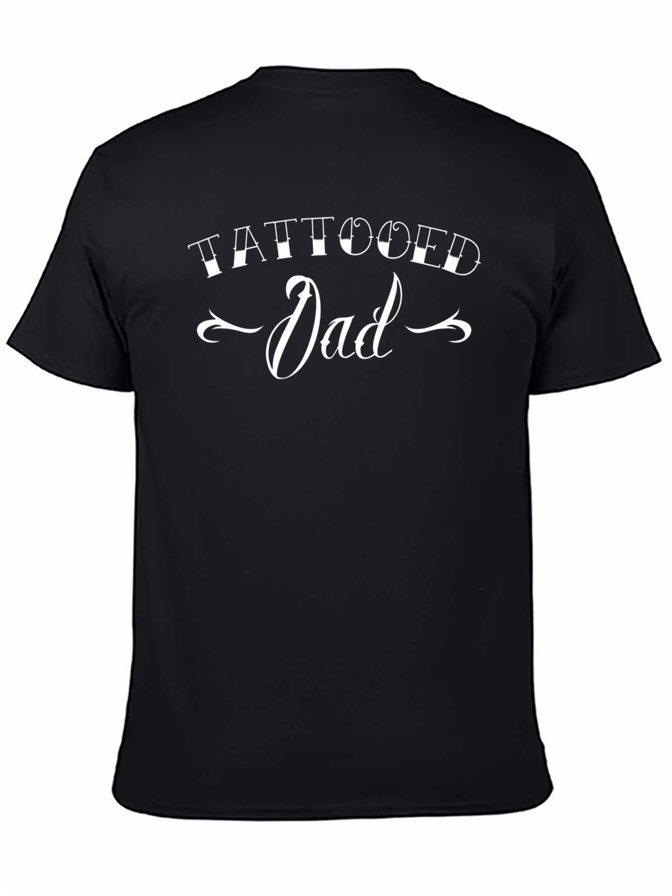 Tattooed Dad Graphic Tee - Cool Fathers Day Shirt