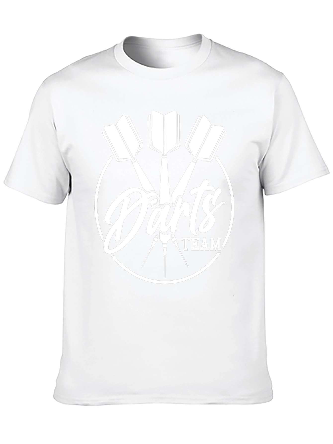 Darts Team Black Graphic T-Shirt