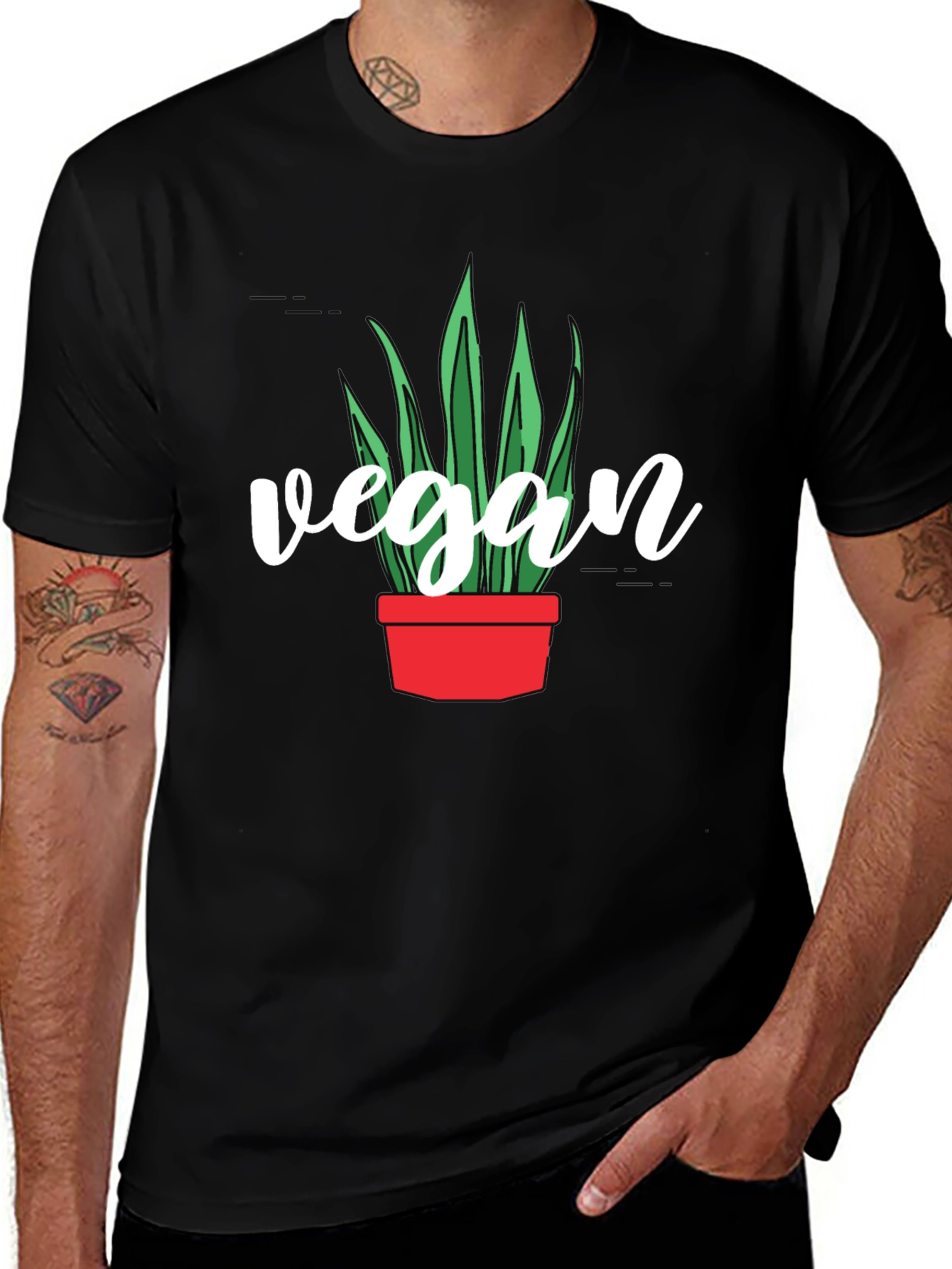 Vegan Plant T-Shirt - Eco-Friendly Fashion