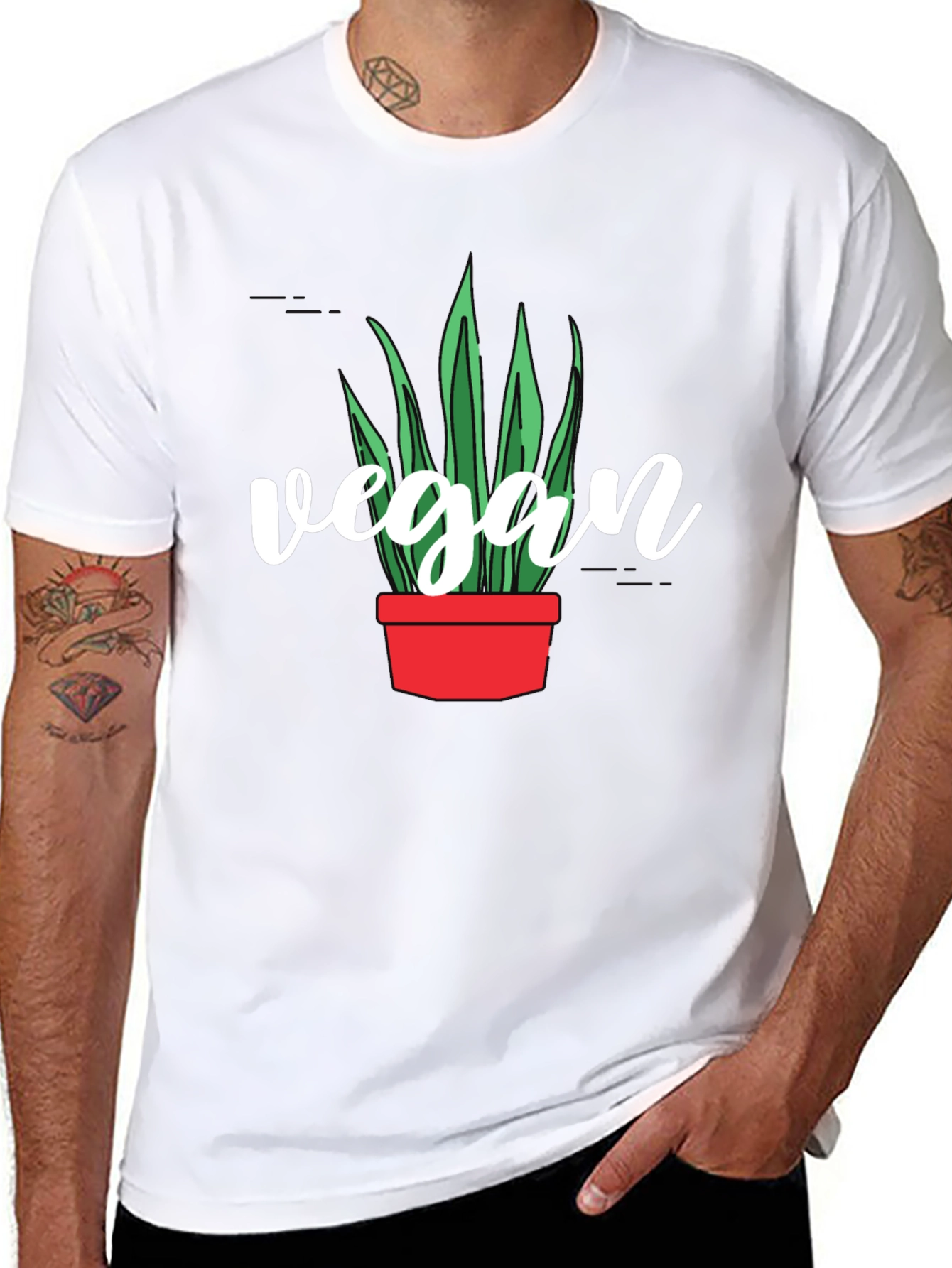 Vegan Plant T-Shirt - Eco-Friendly Fashion