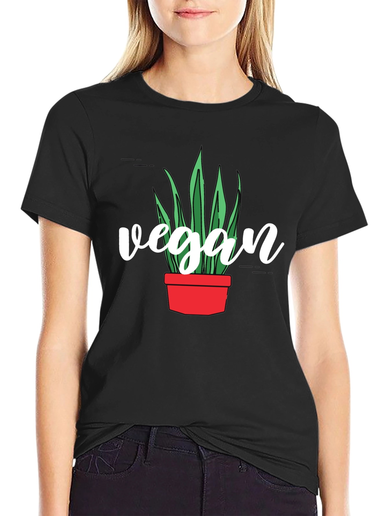Vegan Plant T-Shirt - Eco-Friendly Fashion