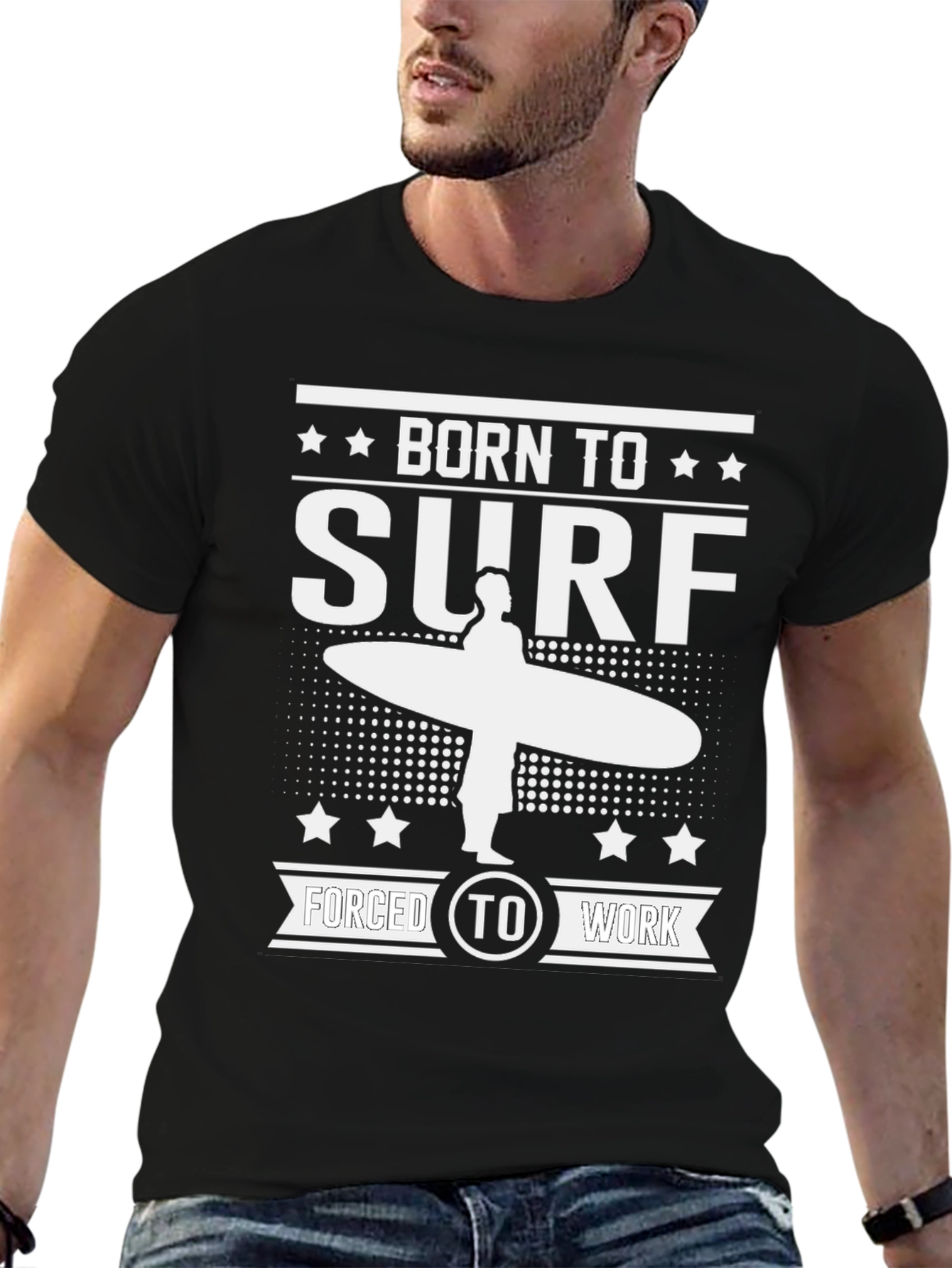 Born to Surf T-Shirt - Mens Graphic Tee