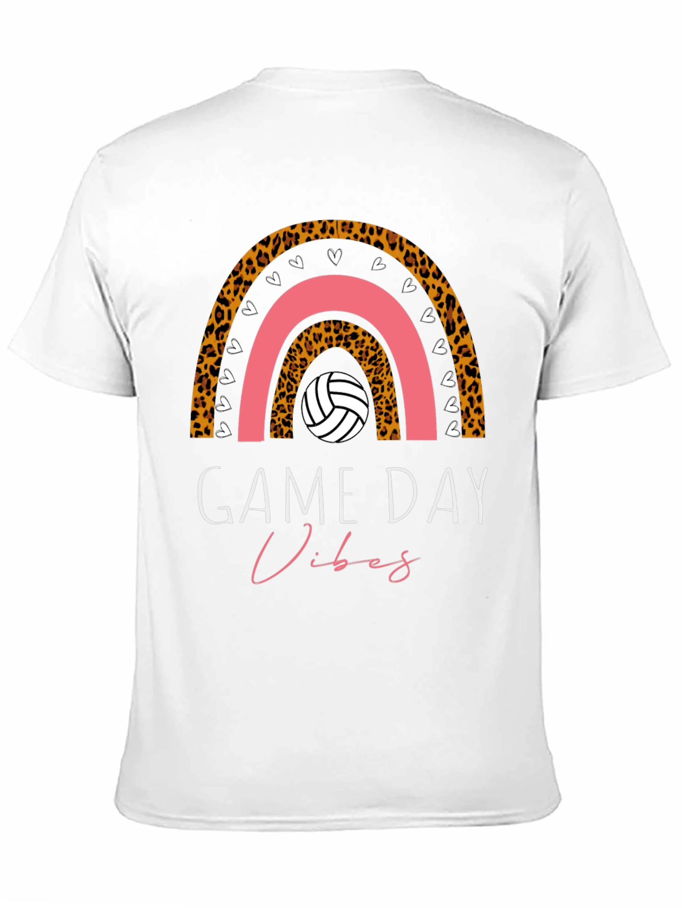 Game Day Vibes Volleyball Graphic Tee