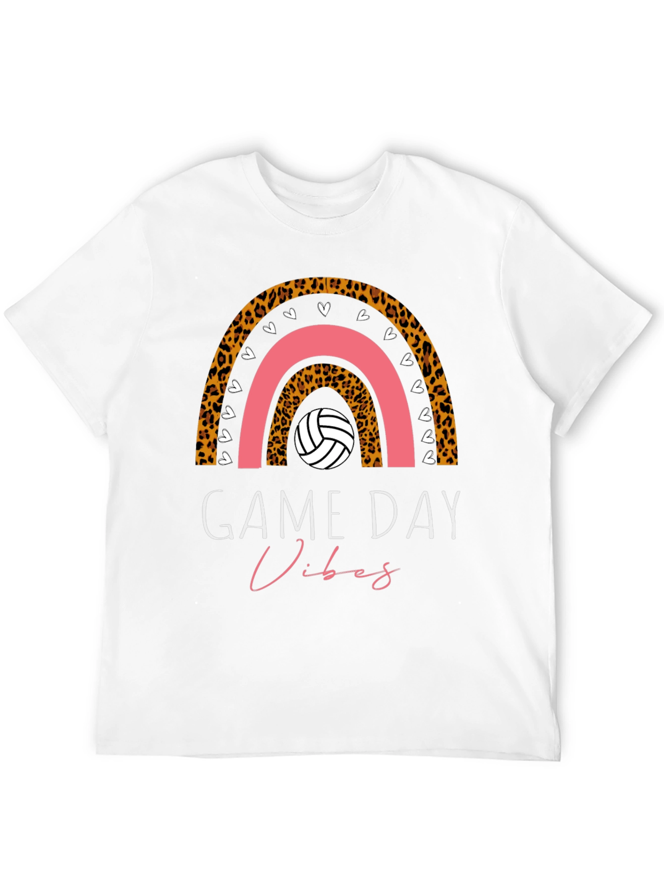 Game Day Vibes Volleyball Graphic Tee