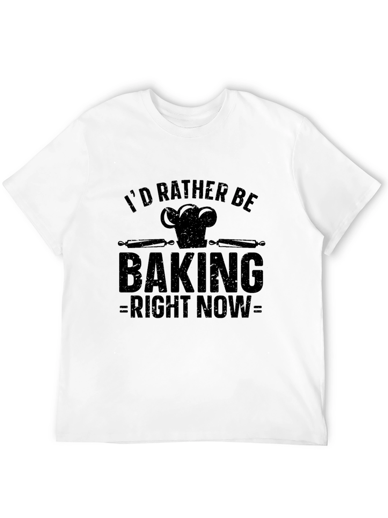 Baking T-Shirt - Id Rather Be Baking Funny Tee