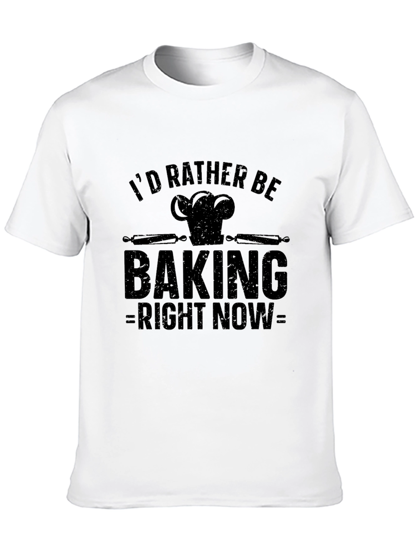 Baking T-Shirt - Id Rather Be Baking Funny Tee