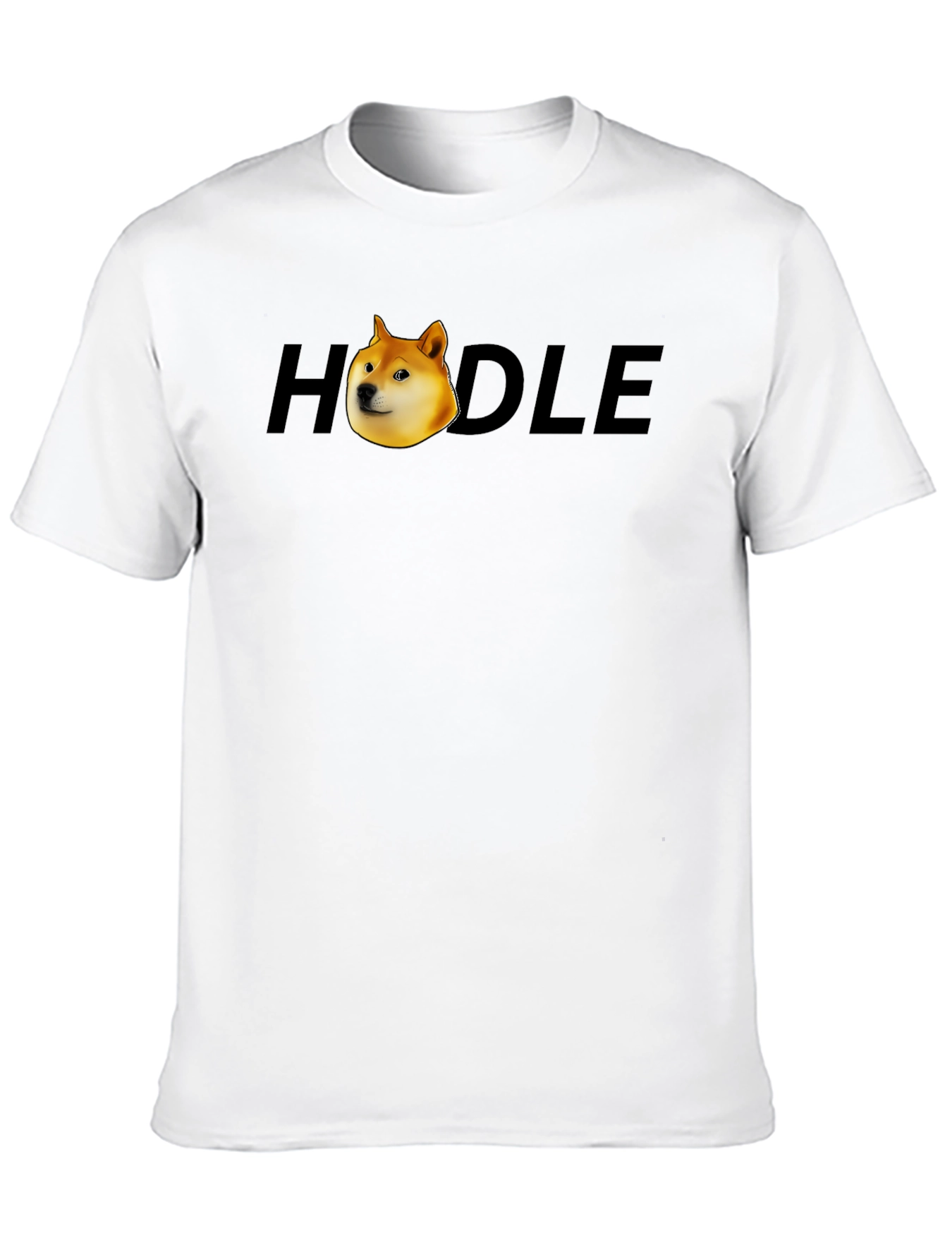 HODLE Doge T-Shirt - Crypto Meme Tee