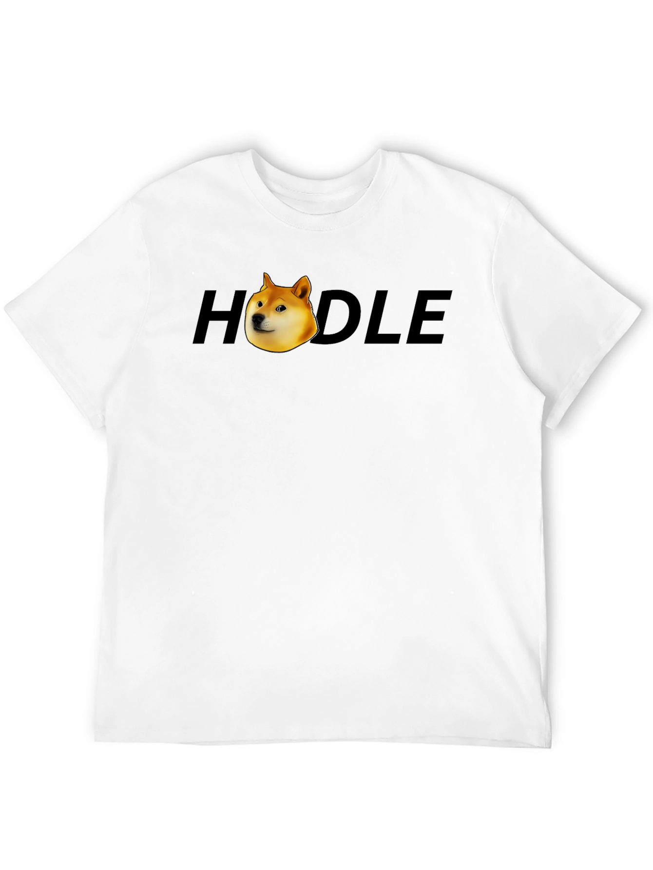 HODLE Doge T-Shirt - Crypto Meme Tee