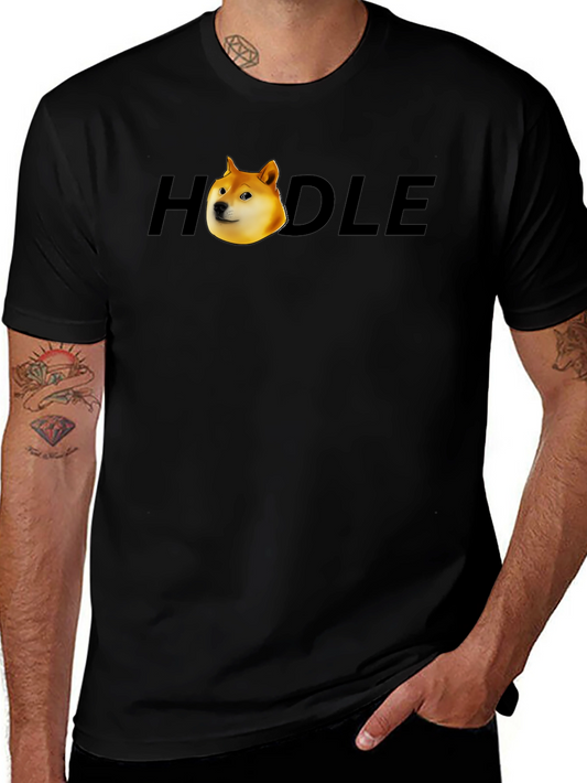 HODLE Doge T-Shirt - Crypto Meme Tee