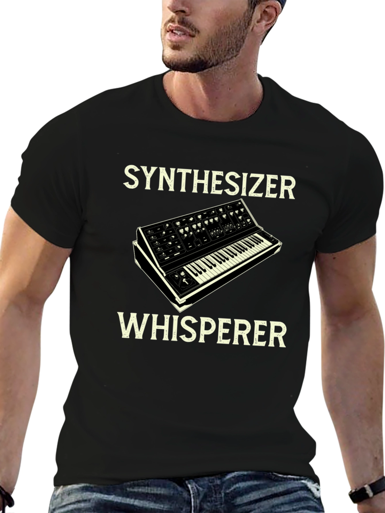 Synthesizer Whisperer Graphic Tee