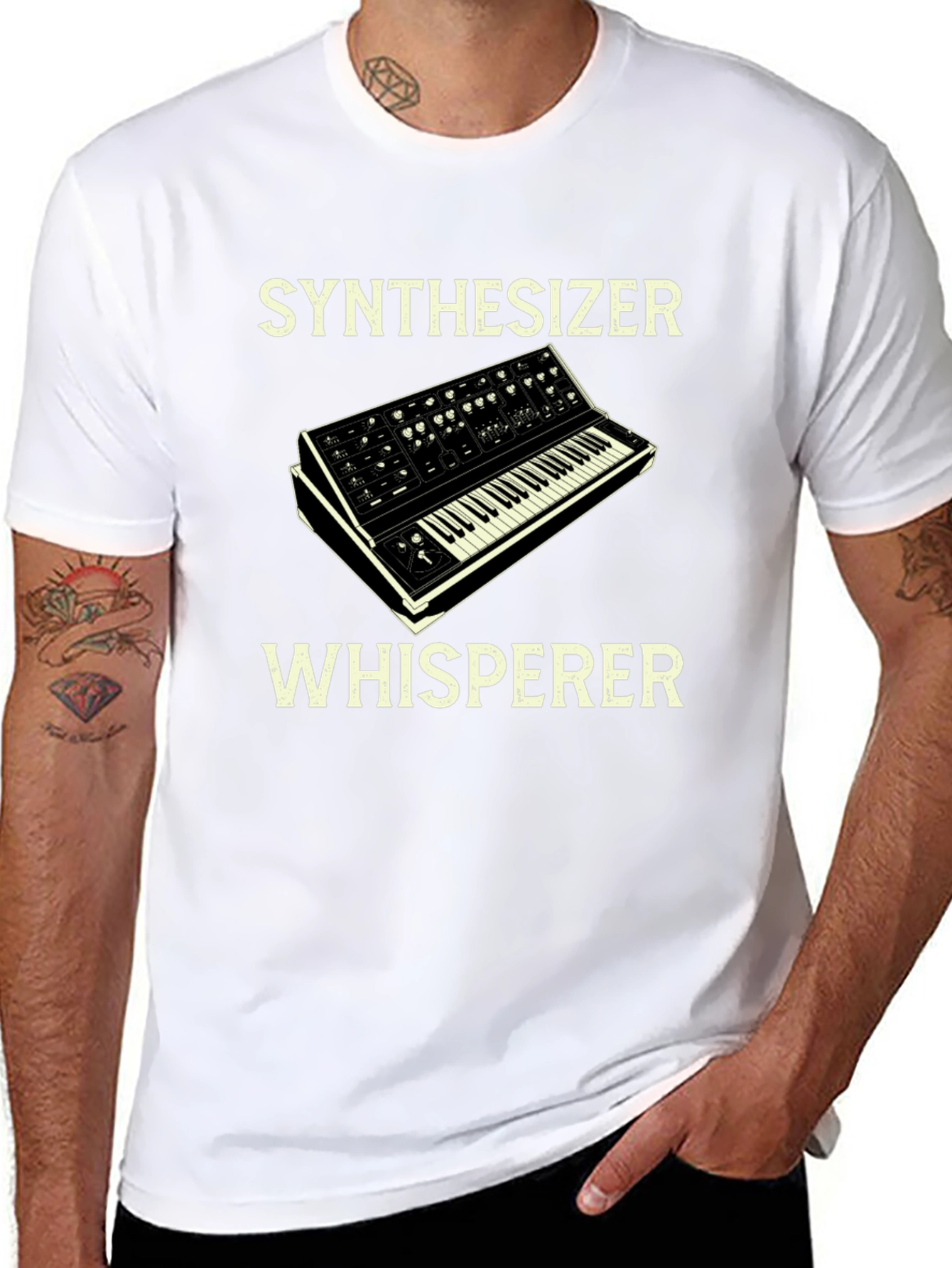 Synthesizer Whisperer Graphic Tee