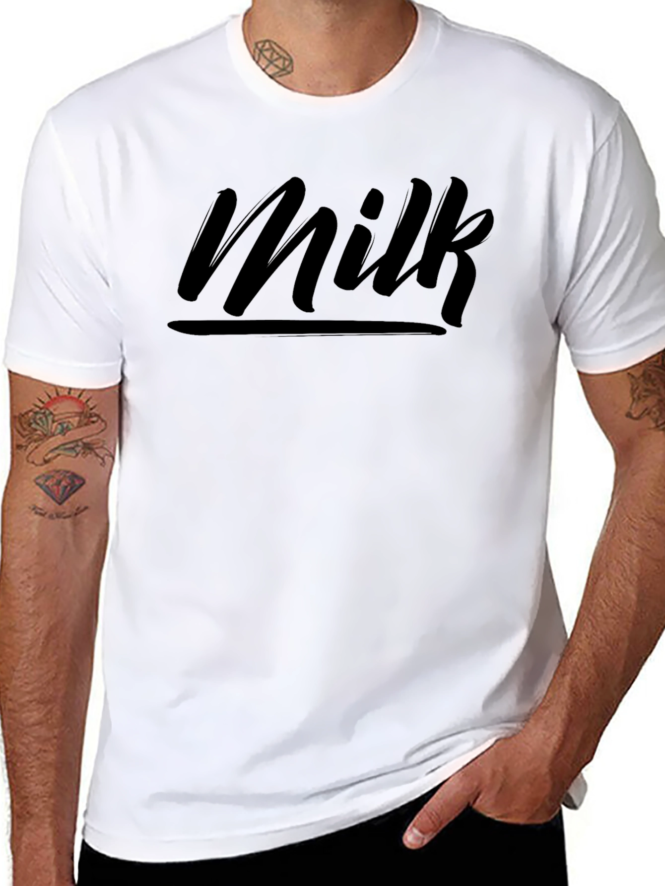 Black Milk Graphic Tee - Casual Style