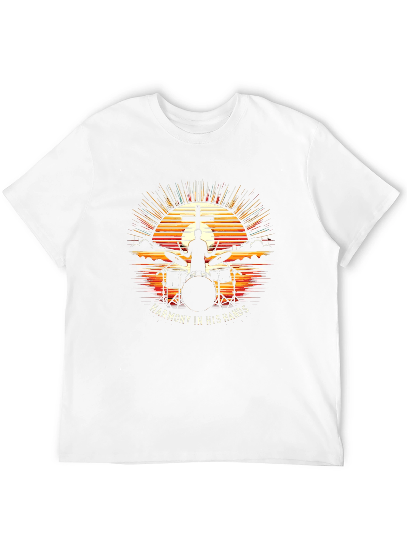 Harmony Hands Drummer Christian T-Shirt