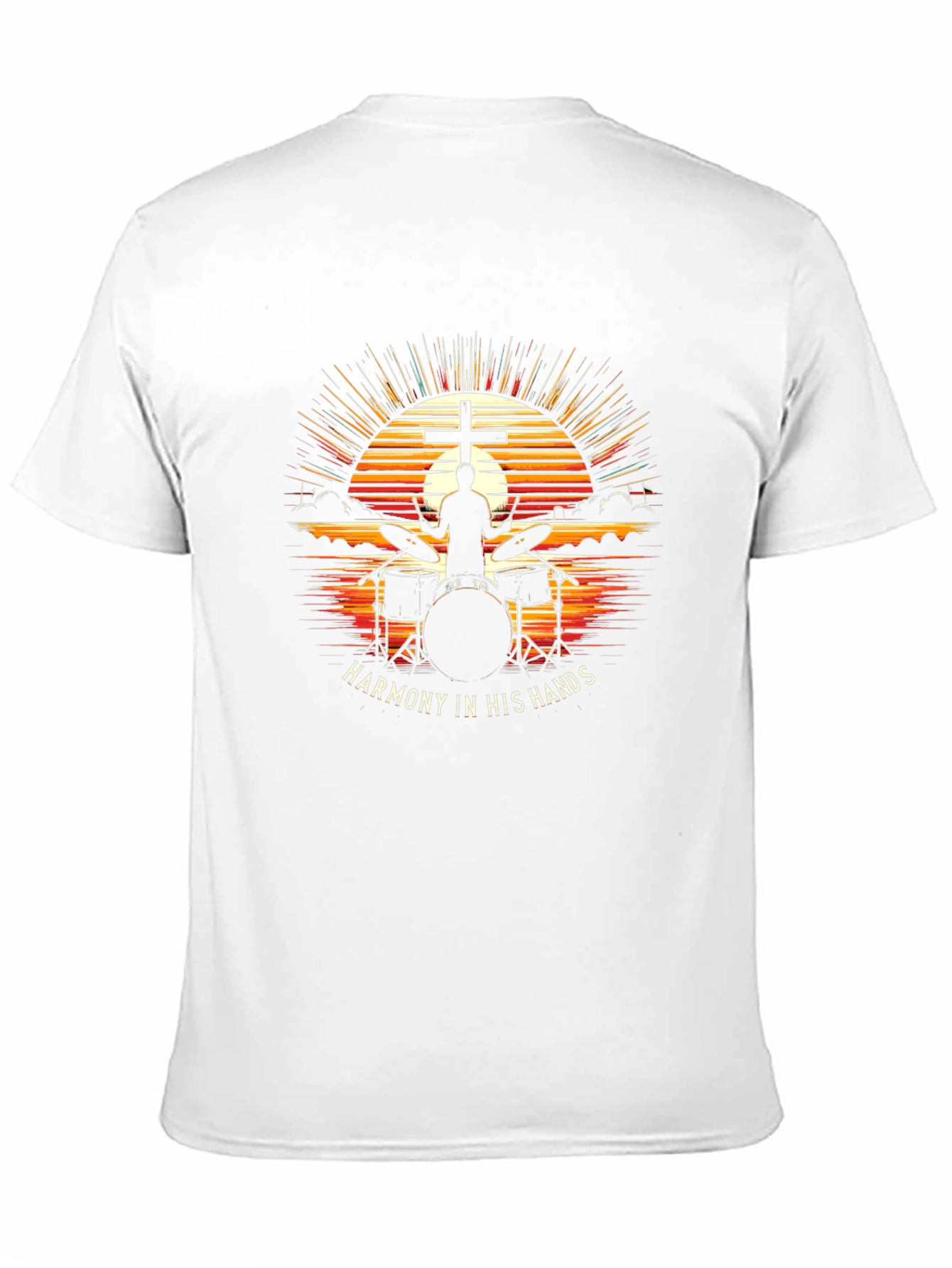 Harmony Hands Drummer Christian T-Shirt