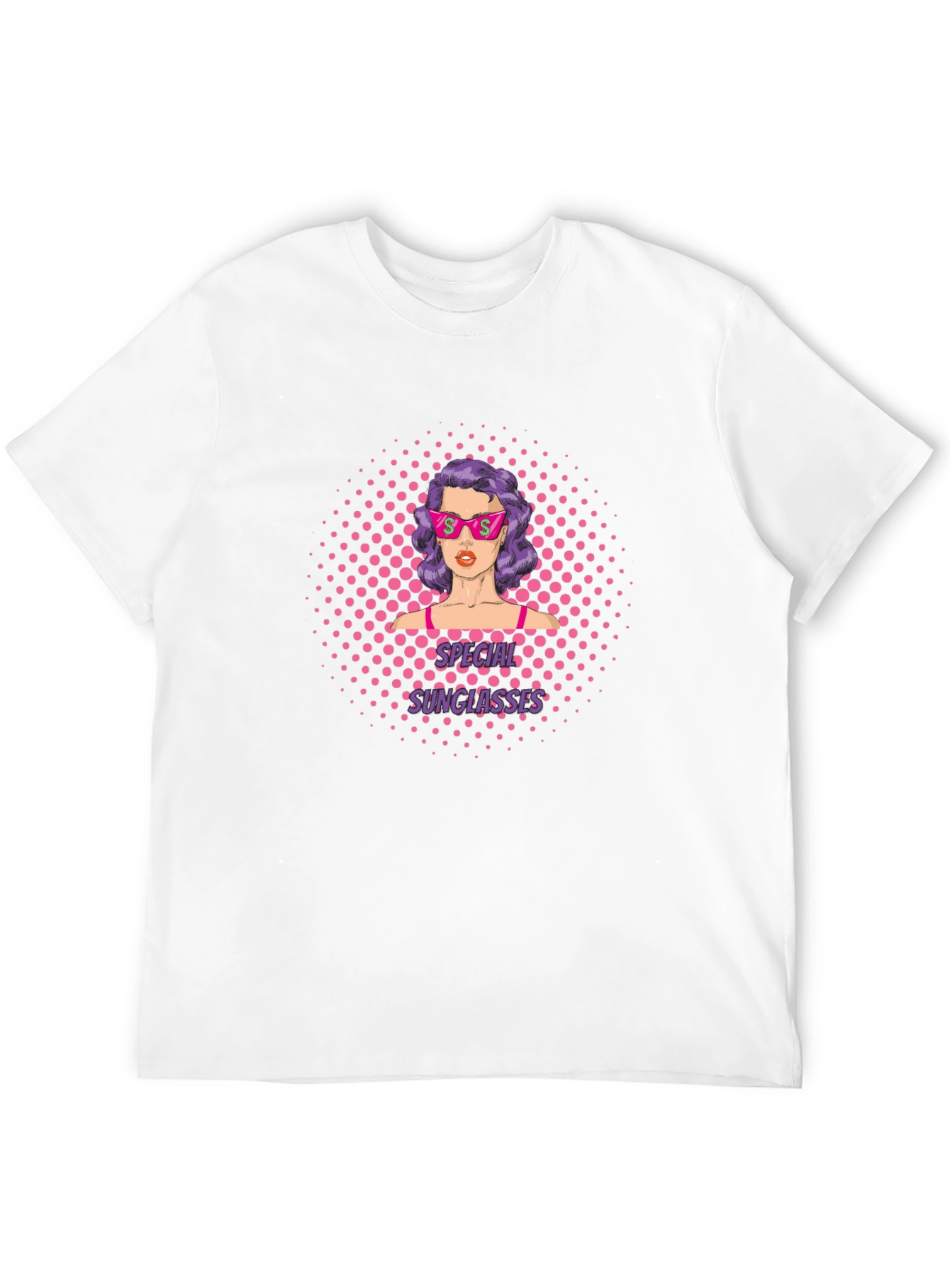 Special Sunglasses T-Shirt: Retro Pop Art Design