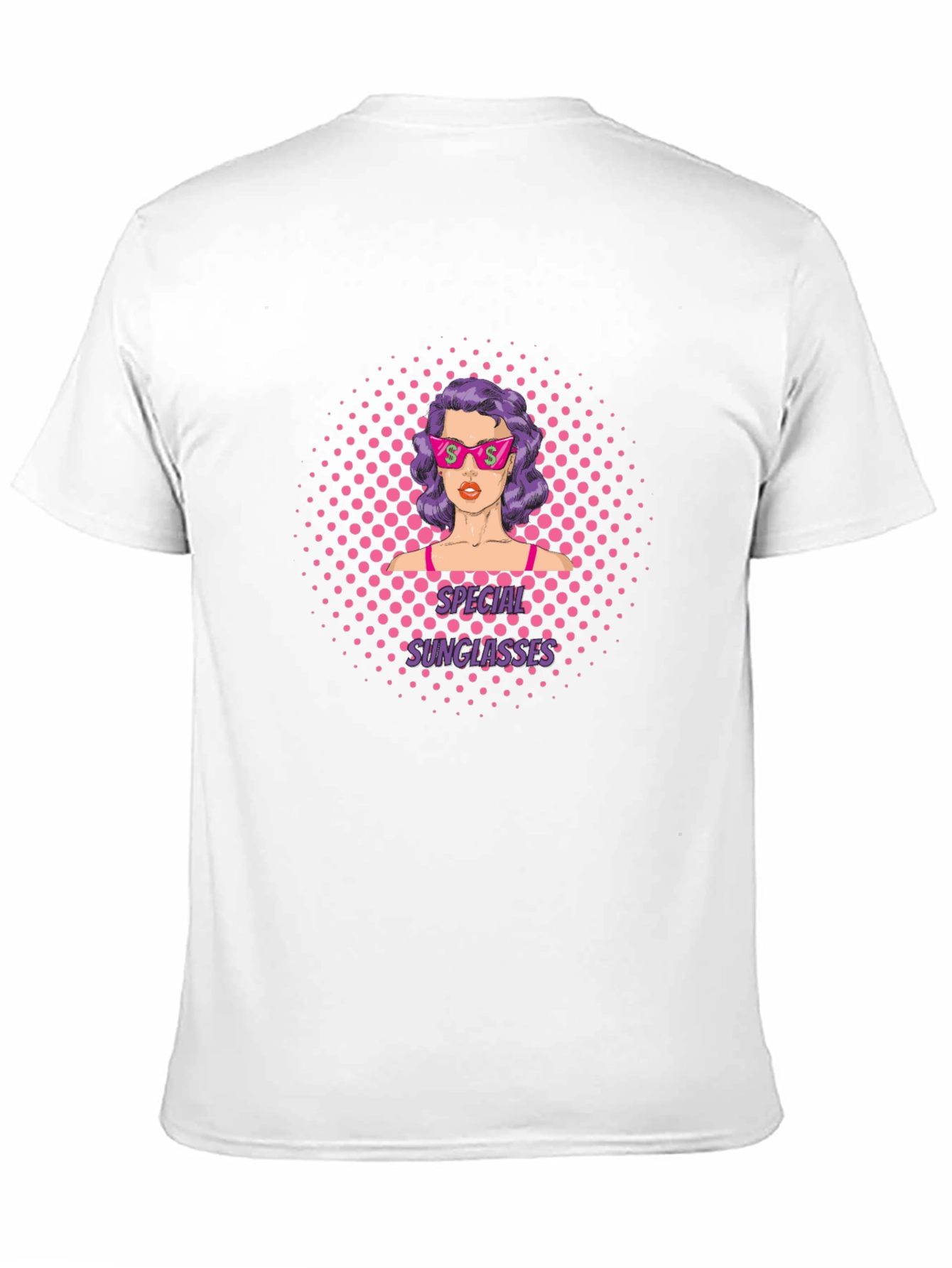 Special Sunglasses T-Shirt: Retro Pop Art Design