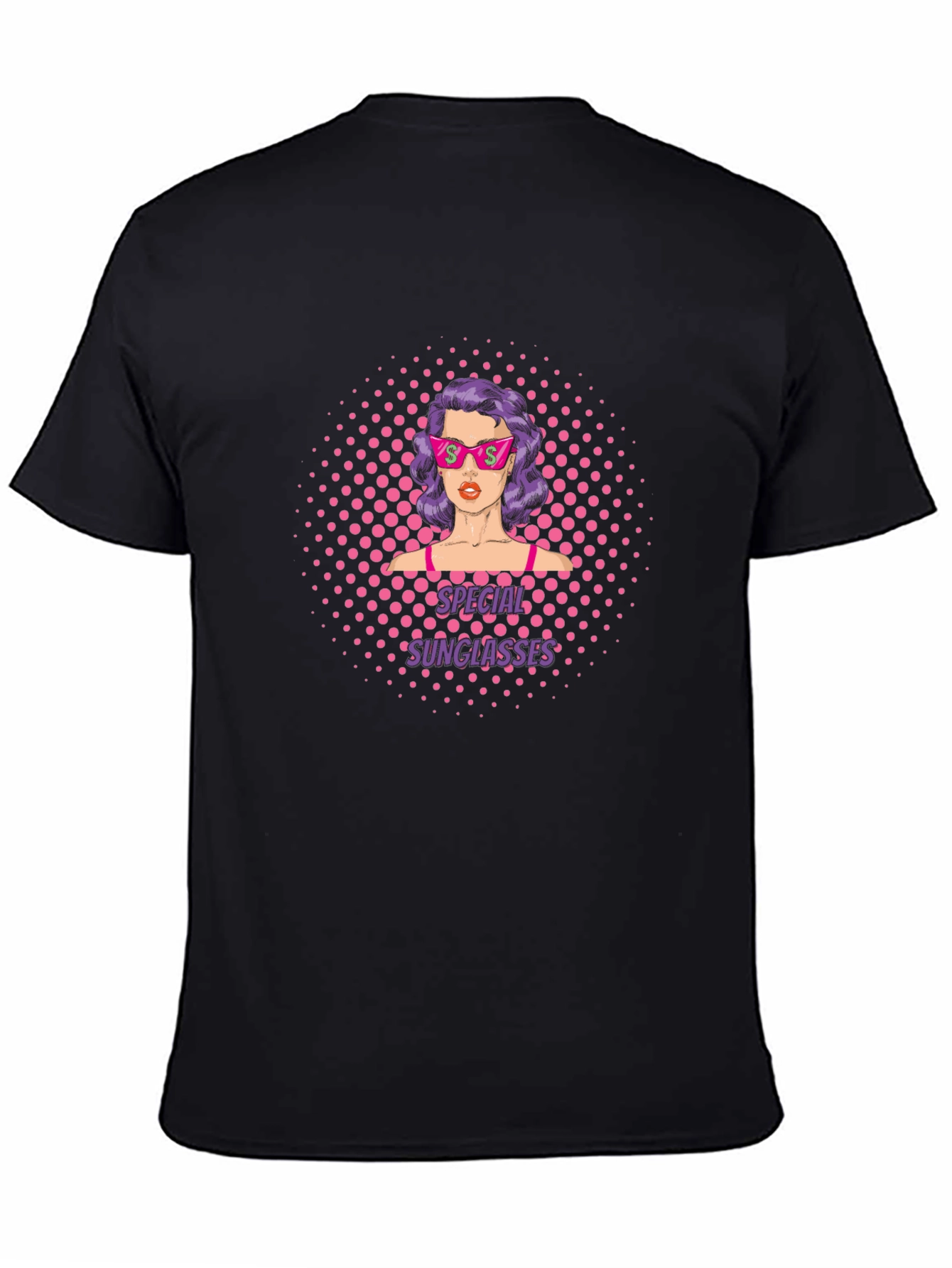 Special Sunglasses T-Shirt: Retro Pop Art Design