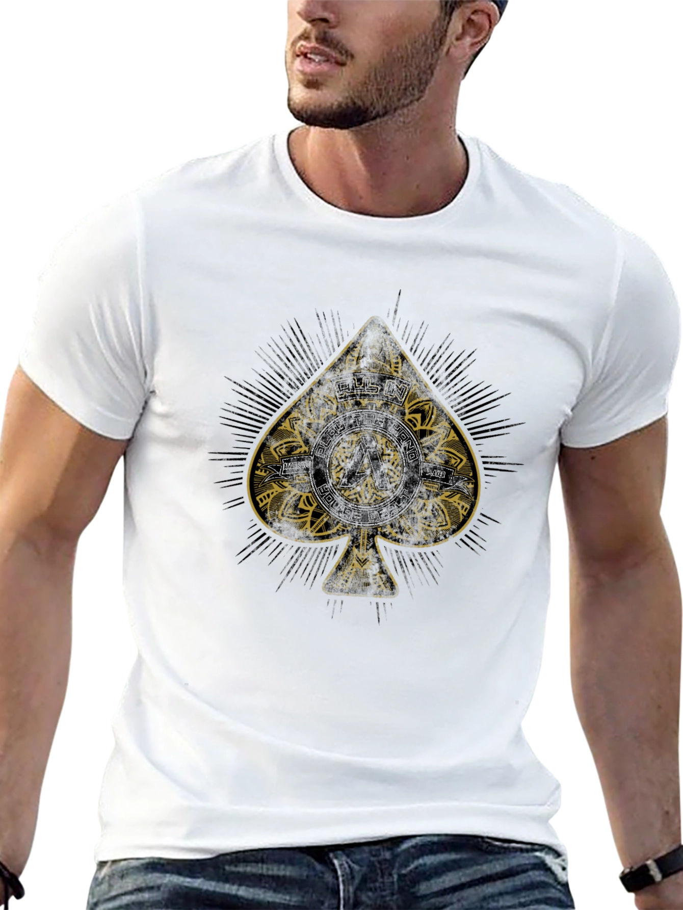 Ace Spade T-Shirt - All In Design