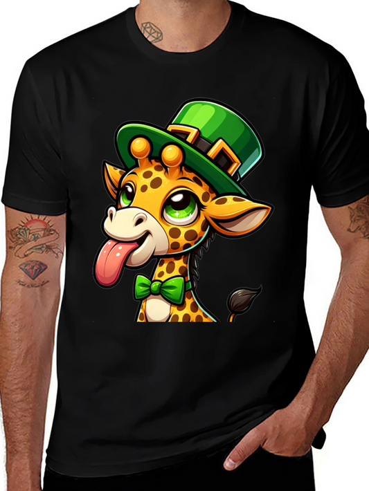 St. Patricks Day Giraffe T-Shirt