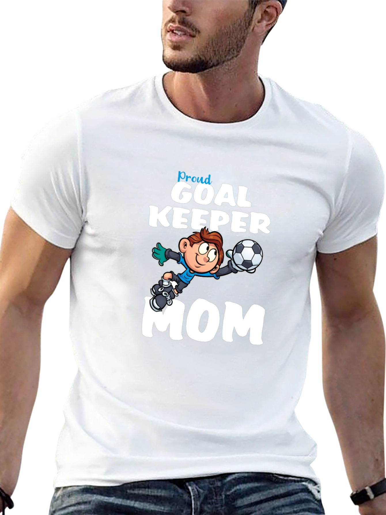 Proud Goalkeeper Mom T-Shirt