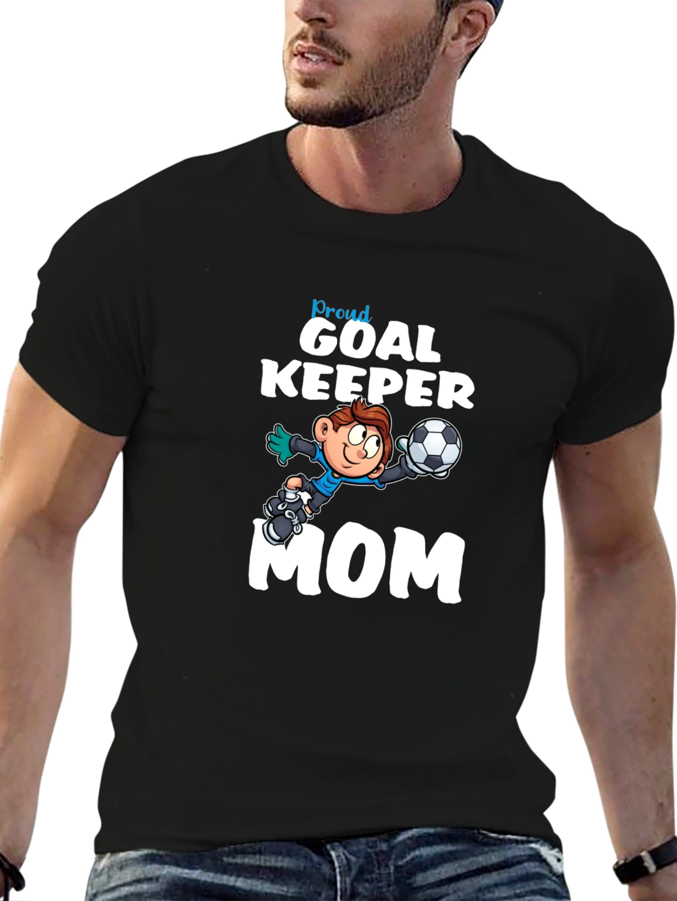 Proud Goalkeeper Mom T-Shirt