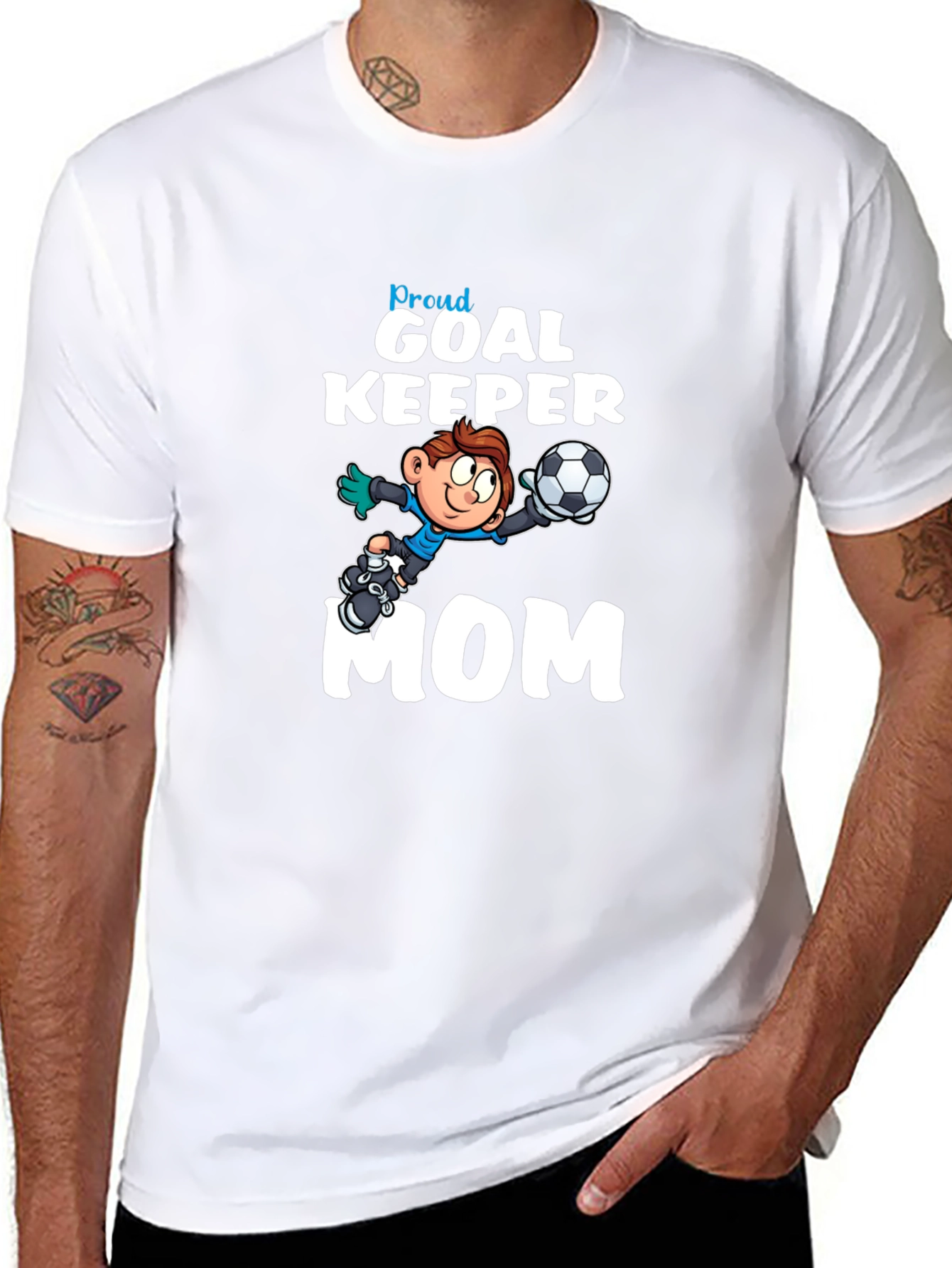Proud Goalkeeper Mom T-Shirt