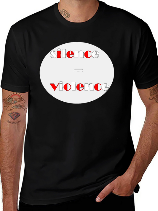 Silence Equals Violence Graphic Tee
