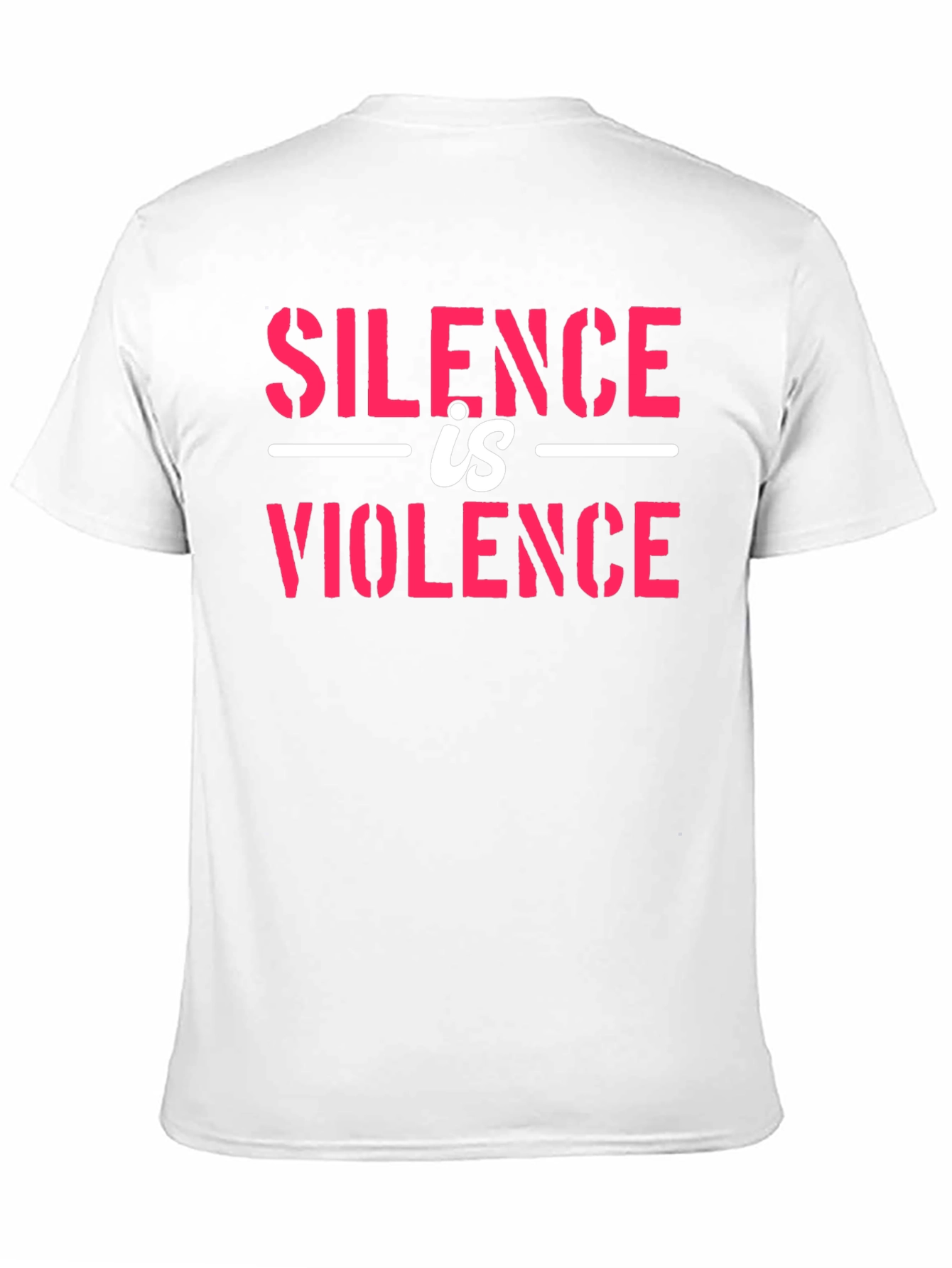 Silence is Violence Graphic Tee - Black