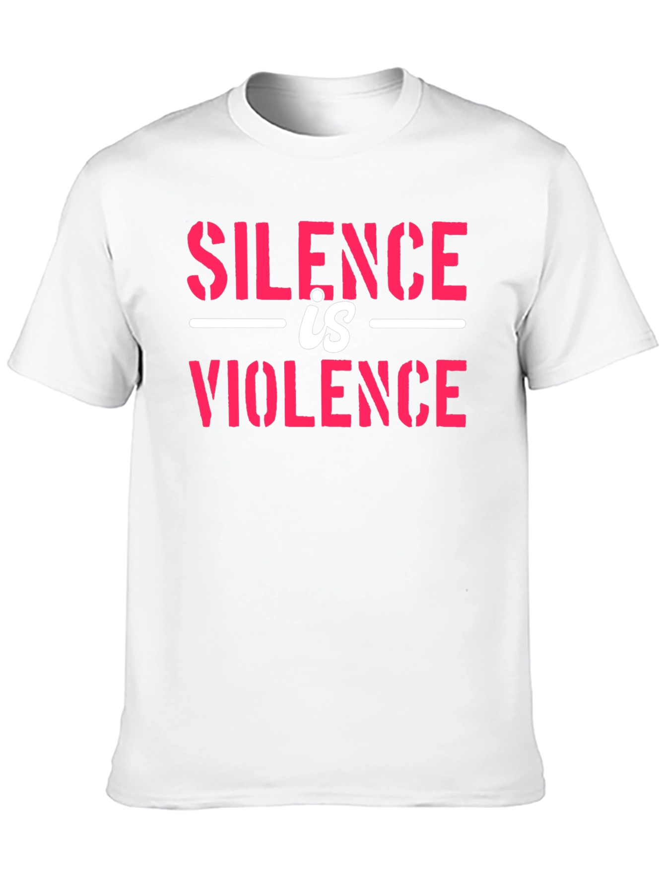 Silence is Violence Graphic Tee - Black
