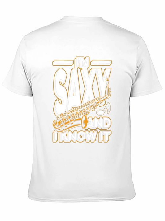 Saxy T-Shirt - Funny Saxophone Player Tee